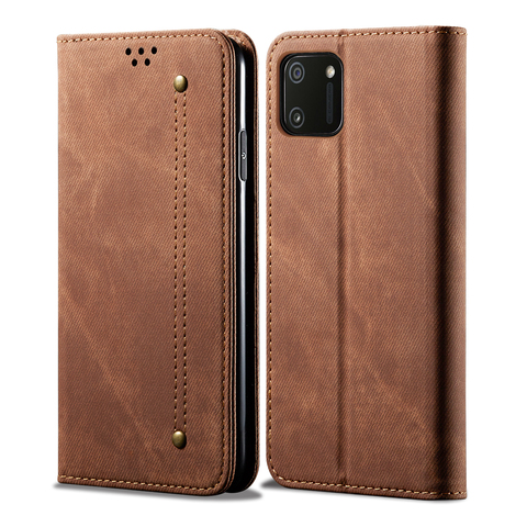 Funda de cuero con tapa para Realme C11, C12, C15, C17, 7i, 6 Pro, 7 Realme, Narzo 20 Pro, cubierta de libro Retro de lujo, Funda magnética ► Foto 1/5