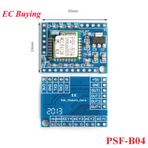 Módulo de placa de Control remoto PSF-B04, interruptor de 4 canales, placa de desarrollo del microcontrolador DIY para teléfono ► Foto 1/5