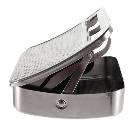 Enrollador automático de Metal para cigarrillos, caja de hojalata de alta clase, 70mm, 1 unidad ► Foto 1/6