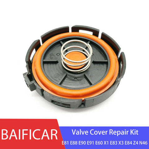 Baificar de cabeza cilindro válvula PCV cubierta Kit de reparación 11127555212 para BMW N46N N46K N46T E81 E82 E84 E85 E87 E88 E90 E91 E92 E93 ► Foto 1/5