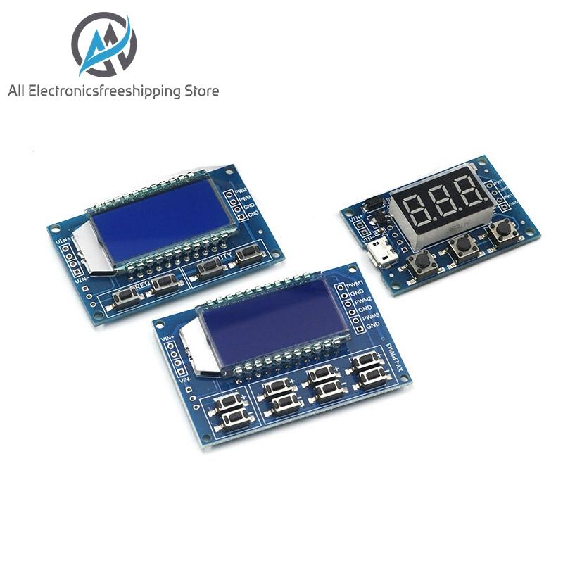 Generador de señal PWM, módulo ajustable de ciclo de trabajo de frecuencia de pulso, pantalla LCD, 1Hz-150Khz, 3,3 V-30V, Módulo de placa PWM ► Foto 1/6