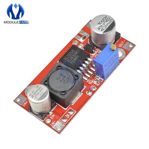 Módulo conversor de potencia XL6009 de aumento de DC-DC, regulador de voltaje ajustable de 3-32V a 5-35V, reemplazo LM2577 ► Foto 1/6