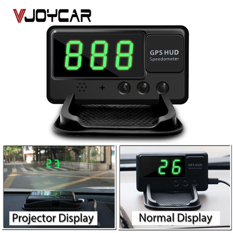 Aliexpress mejor oferta velocímetro GPS y el Hud coche KM/h, MPH C60 electrónica mejor que A100 A100s OBD Hud OBD2 para proyector ► Foto 1/6