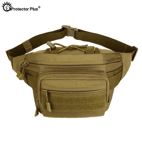 PROTECTOR PLUS para exteriores, riñonera táctica multifunción, bolsa de pecho atlética resistente al agua, combate militar, Camping, deporte, caza ► Foto 1/6