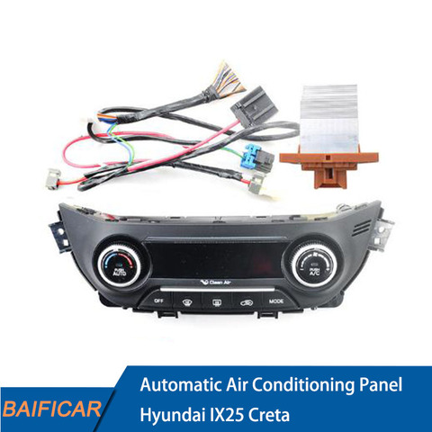 Baificar-Kit de montaje de Panel de aire acondicionado automático para Hyundai IX25 Creta, Control del calentador, totalmente nuevo ► Foto 1/6