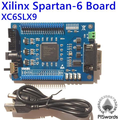 Pisowrds Xilinx Spartan6 desarrollo FPGA kits módulo Spartan 6 XC6SLX9 con USB RS232 RS485 ► Foto 1/3