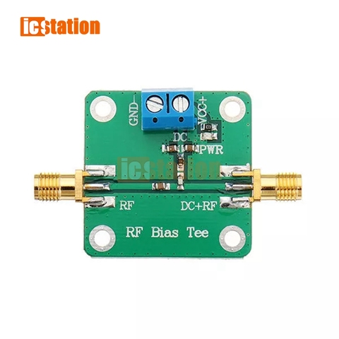 RF t de polarización de banda ancha DC Blocker 10-6000MHz a 6GHz jamón Radio RTL SDR LNA amplificador de bajo ruido ► Foto 1/5