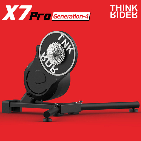 Thinkrider-bicicleta inteligente X7 Pro Generation-4, entrenador, medidor de potencia incorporado, ZWIFT, novedad de 2022 ► Foto 1/6