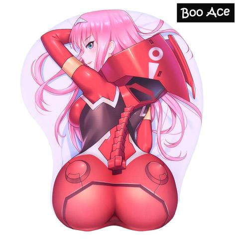 Darling in the Franxx Zero Two 3D, almohadilla de ratón suave a la muñeca ► Foto 1/6