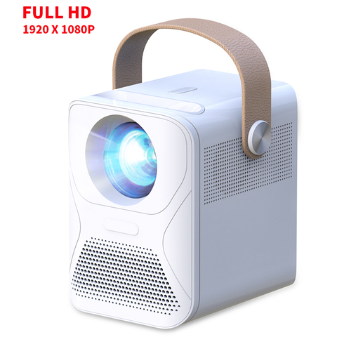 Proyector de vídeo portátil para cine en casa Dispositivo de proyección de vídeo de 1080P, Full Hd, Led, Android Mini Beamr para Smartphone PR45201 ► Foto 1/6