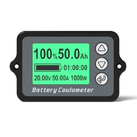 100A Coulomb medidor probador de la capacidad de la batería de la pantalla LCD Coulometer nivel de potencia Indicador de capacidad de batería de litio ► Foto 1/6