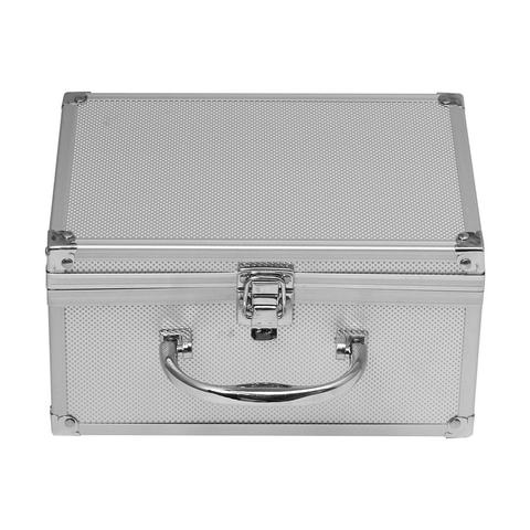 Caja de Herramientas de aleación de aluminio, equipo de seguridad portátil, caja de instrumentos maletín con pantalla, 230x150x125mm ► Foto 1/6