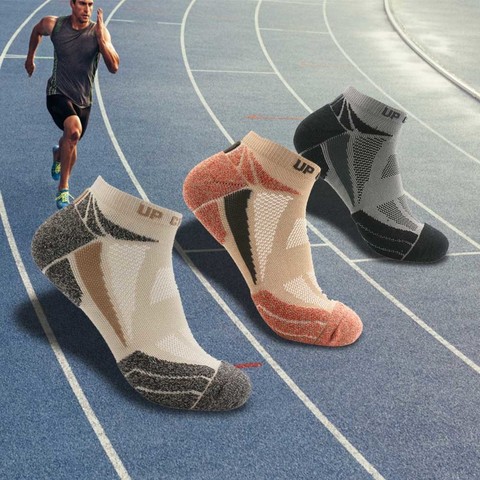 UGUPGRADE-Calcetines de algodón para correr para hombre y mujer, medias transpirables para ciclismo, bicicleta, fútbol, deporte del baloncesto ► Foto 1/6