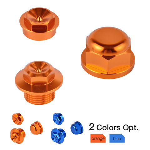 Tuerca de eje de bloqueo de rueda delantera, pasador de eje trasero M20x1.5 para KTM 125, 250, 350, 450, 500, EXC, EXCF, XCW, para Husqvarna TE, FE, 2016-2022 ► Foto 1/4