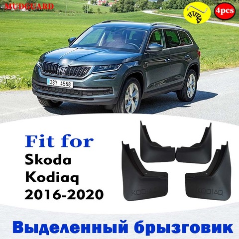 Guardabarros de coche para Skoda Kodiaq, accesorios de coche, guardabarros delantero y trasero ► Foto 1/6