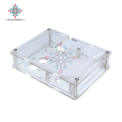 Caja de cubierta protectora acrílica transparente para LCR-T4 ESR, probador de transistores, caja de carcasa de acrílico transparente ► Foto 1/6