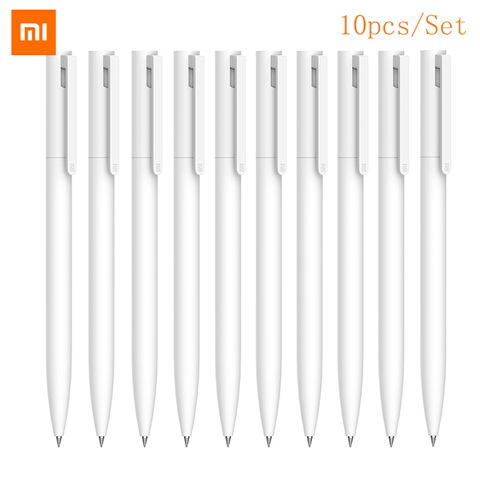 Original Xiaomi pluma Pinluo pluma 3 piezas pluma de firma 9,5mm 0,5 tinta suave Suiza negro recarga MiKuni Japón tinta para la Oficina ► Foto 1/5