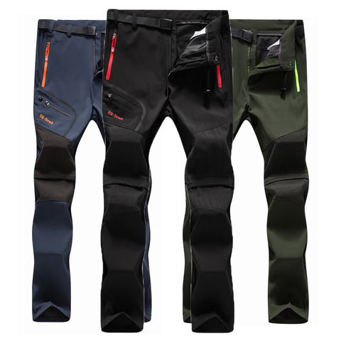 Pantalones de verano impermeables para hombre, prenda de talla grande para senderismo, pesca, Acampada, Escalada, correr, gran tamaño, nueva temporada de verano ► Foto 1/6