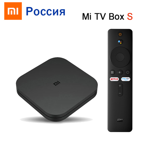 Xiaomi-funda para TV Mi S versión Global, reproductor multimedia 4K, Ultra HD, Android TV 9,0, HDR, WiFi 2G y 8G, Google Cast y Netflix ► Foto 1/6