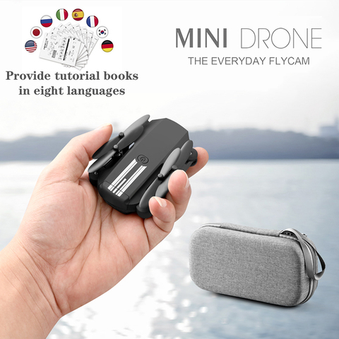 LSRC-Mini dron plegable 4K 1080P 480P HD, cuadricóptero con cámara HD, mantenimiento de altitud, profesional, Selfie, regalo, juguetes para niños ► Foto 1/6