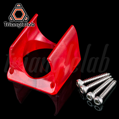 Trianglelab cubierta del ventilador del radiador ventilador conducto para E3D radiador para hotend ventilador del radiador soporte para 3D accesorio de impresora para volcán ► Foto 1/5