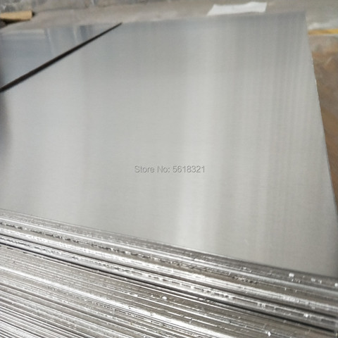 Placa de aluminio para piezas de maquinaria, 3mm, 5mm, 100x100mm, 200x200mm, 1060 ► Foto 1/6