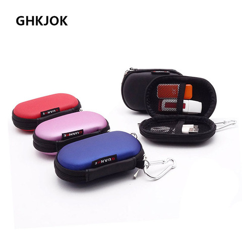 Funda de transporte Original para unidad Flash USB, bolsa de almacenamiento, funda protectora para auriculares, accesorios Organizadores de cables, caja de almacenamiento ► Foto 1/6