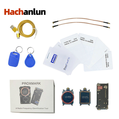 Proxmark3-Kit de lector de tarjetas V2 IC/ID RFID, clonador, lector duplicador, escritor, copiadora UID T5577 Uid, desarrolla clon cifrado agrietado ► Foto 1/5