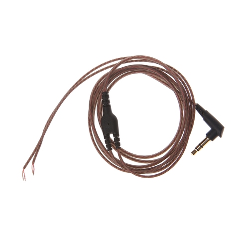 Cable de Audio OFC Core, conector de 3 polos, 3,5mm, bricolaje, mantenimiento de auriculares ► Foto 1/6