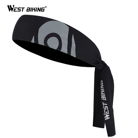 WEST BIKING-Diadema de ciclismo para hombre y mujer, Bandana transpirable para deportes al aire libre, Verano ► Foto 1/6