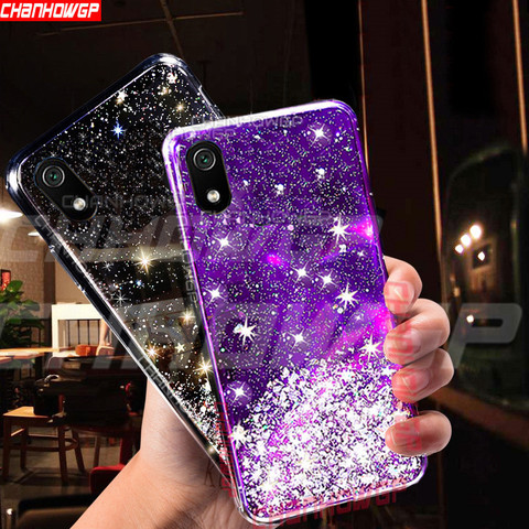 Para el Honor 8 S Primer Caso Bling Glitter de silicona suave de la cubierta del teléfono para Huawei Honor 8 S 2022 KSE-LX9 Honor8S 8 S 5,71 