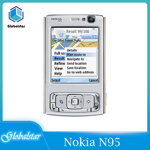Nokia n95 reacondicionado desbloqueado Original Nokia N95 5MP Cámara teléfono móvil desbloqueado 3G Wifi árabe Idioma Ruso renovado p - Historial de precios y | Vendedor de AliExpress - Globalstar Store | Alitools.io