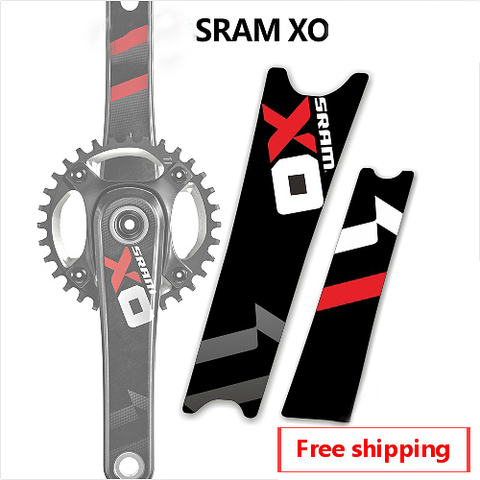 SRAM X0-pegatinas para bicicleta, calcomanías de vinilo resistentes al agua para ciclismo de montaña o carretera, envío gratis ► Foto 1/6