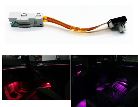 Panel de puerta de coche 3G0 927 103, luces LED de Ambiente, tablero, soporte de lámpara de atmósfera multicolor para Golf 7 7,5 Passat B8 all MQB ► Foto 1/6