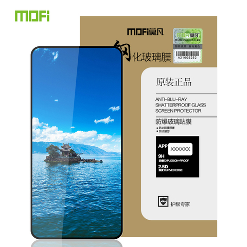 MOFI para Xiaomi Mi 10 T Pro 10 t 5G Mi 10 T Lite Protector de la cobertura completa de templado de vidrio de película para Xiaomi POCO X3 NFC X2 M3 pantalla ► Foto 1/6