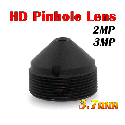 Lente de Pinhole HD CCTV, lente de 2MP, 3MP, 3,7mm, montura M12 * 0,5, mini lente de cámara 1/3 para cámaras de seguridad CCTV ► Foto 1/5