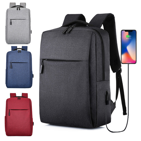 Mochila Usb para ordenador portátil para hombre y mujer, morral escolar antirrobo, Mochila de viaje para tiempo libre, 2022 ► Foto 1/6