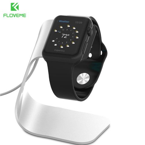 Novedoso pack de Metal de aluminio de soporte para Apple Watch, soporte de carga cuna soporte para Apple Watch 2 3 SmartWatch soporte ► Foto 1/6