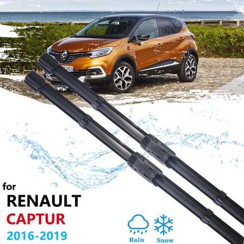 Escobilla limpiaparabrisas para Renault Captur 2016 ~ 2022, accesorios para parabrisas de coche, Samsung QM3, 2017, 2022 ► Foto 1/5