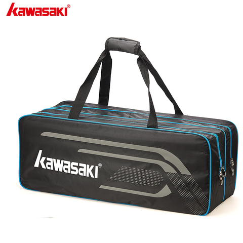 2022 Kawasaki raqueta de Badminton Tennis hombre bolsos de hombro de poliéster bolsas de deporte para raquetas de 3 bolsas de bádminton KBB-8645D ► Foto 1/4