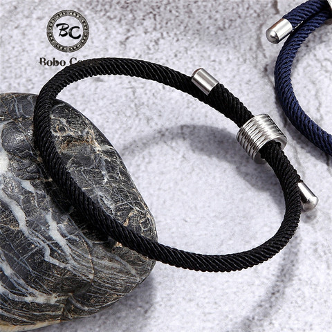 Pulsera de supervivencia con cuerda de Color Milano para hombre y mujer, brazalete de la suerte para parejas, tobillera femenina, joyería deportiva para el agua, venta al por mayor ► Foto 1/6