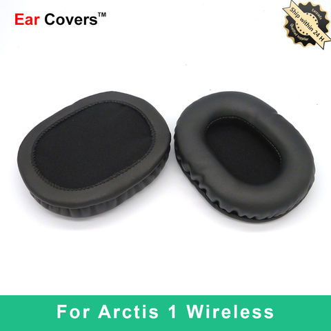 Almohadillas para auriculares SteelSeries Arctis 1, repuesto de almohadillas para los oídos, espuma de esponja de cuero PU ► Foto 1/6