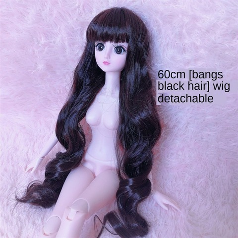 Muñeca de princesa hermosa, 60 cm, 1/3 BJD, 20 articulaciones, pelo de princesa rubia desmontable, regalo para niña, muñeca de moda ► Foto 1/6