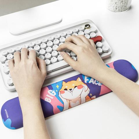 EXCO-almohadilla de reposamuñecas para Gaming 87 teclas, teclado, ratón, reposamuñecas, juego de almohadillas ergonómicas para soporte de muñeca ► Foto 1/6