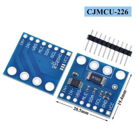 CJMCU-226 INA226 IIC I2C interfaz bidireccional de corriente/módulo de sensor de monitoreo de potencia para Arduino ► Foto 1/1