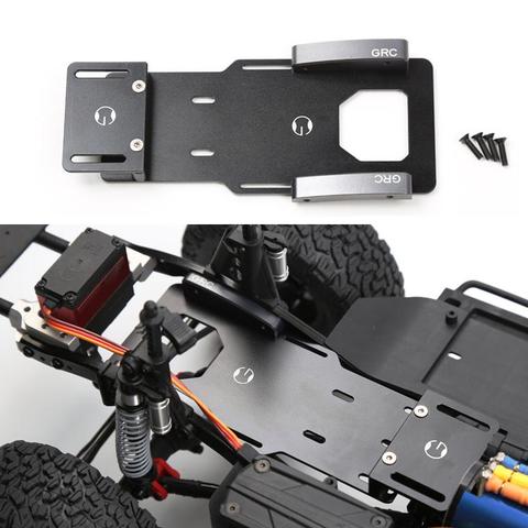 Soporte de batería de Metal 1/10 RC Crawler, placa de reubicación para Axial SCX10 II Ax90046 AX90047 ► Foto 1/5