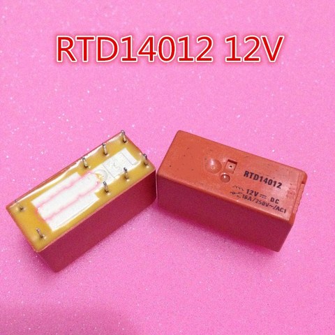 RTD14012-relé de 12V CC, 16A, 8 pines, se puede reemplazar RT314012 ► Foto 1/1