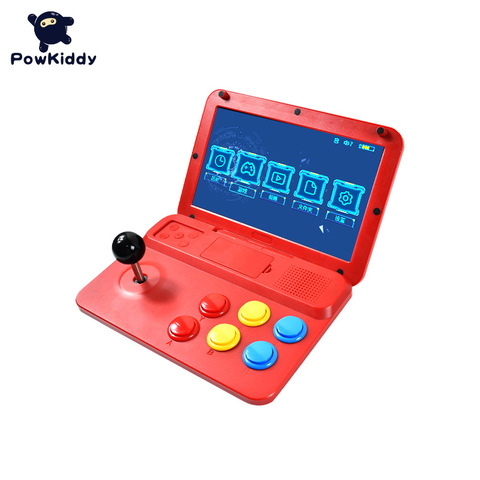 Powkiddy-consola de juegos A13 portátil con tapa, pantalla de 10 pulgadas, recreativos, Retro, compatible con reproductor de vídeo, tarjeta TF para PS1 ► Foto 1/1