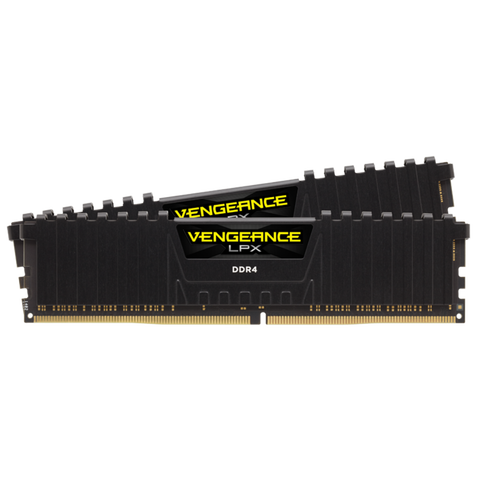 CORSAIR VENGEANCE®Memoria de 64GB Kit (2x32GB) LPX C16 DDR4 DRAM 2666MHz 3000MHz RAMS-Negro ► Foto 1/5