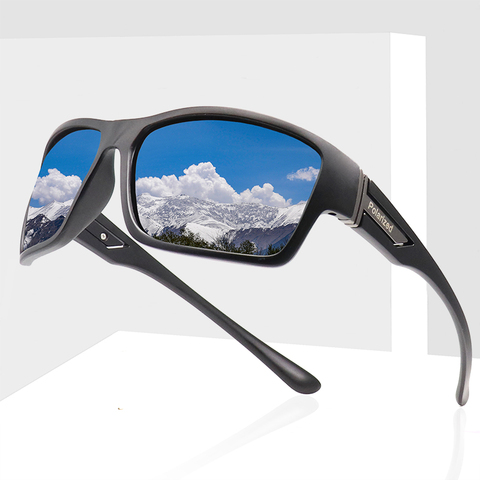 ZXWLYXGX-gafas de sol polarizadas para hombre y mujer, lentes de sol deportivas para pescar, acampar, senderismo, conducir ► Foto 1/6